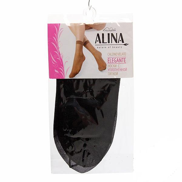 Носки женские ALINA 20 den, черный (1 пара) 076-180 купить в интернет-магазине Megaopt Беларусь
