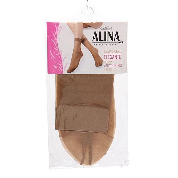 Носки женские ALINA 20 den, натуральный (1 пара) 076-160 купить в интернет-магазине Megaopt Беларусь